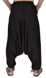 Whitewhale Men's Rayon Solid Harem Pants Yoga Trousers Hippie Pant