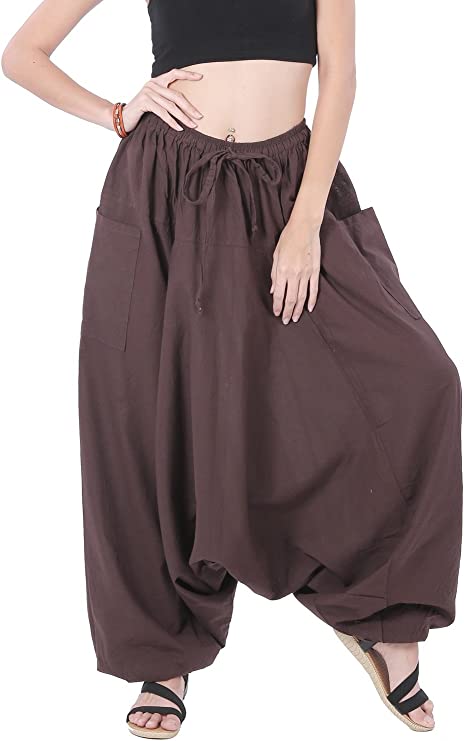 Women's Printed Casual Elastic Trousers Bohemian Beach Bloomers Harem Pants  | eBay