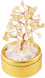 White Whale Tree Reiki Healing Crystal Gems Spiritual Feng Shui Vastu Table Décor