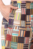 Whitewhale Mens Cotton Printed Harem Pants Pockets Yoga Trousers Hippie