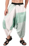 Whitewhale Men Women Cotton Summer Loose Baggy Hippie Boho Gypsy Harem Pants