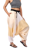 Whitewhale Men Women Cotton Summer Loose Baggy Hippie Boho Gypsy Harem Pants