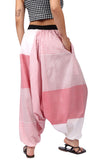 Whitewhale Men Women Cotton Summer Loose Baggy Hippie Boho Gypsy Harem Pants