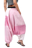 Whitewhale Men Women Cotton Summer Loose Baggy Hippie Boho Gypsy Harem Pants