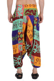 Whitewhale Men's Cotton Solid Harem Pants Yoga Trousers Hippie Pant