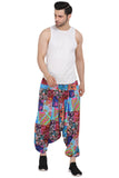 Whitewhale Men's Cotton Solid Harem Pants Yoga Trousers Hippie Pant