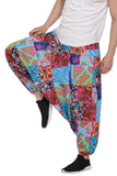 Whitewhale Men's Cotton Solid Harem Pants Yoga Trousers Hippie Pant