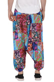 Whitewhale Men's Cotton Solid Harem Pants Yoga Trousers Hippie Pant