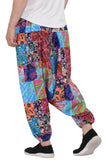 Whitewhale Men's Cotton Solid Harem Pants Yoga Trousers Hippie Pant