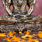 White Whale Superfine Brass Lord Shiva Statue Idol Home Decor Figurine