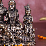 White Whale Superfine Brass Hindu God Shiv Parivar Bhagwan Shiv Parivar Idol Statue Murti
