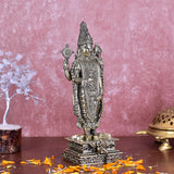 White Whale Superfine Brass venkateswara Balaji Statue:fine Carving:Home and Living:tirupati Balaji:Home Decor