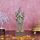 White Whale Superfine Brass venkateswara Balaji Statue:fine Carving:Home and Living:tirupati Balaji:Home Decor