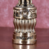 White Whale Superfine Ashoka Stambh Ashoka Pillar Idol Ashoka Pillar Statue Showpiece for Car Dashboard Home Decor Advocate Table Showpiece Corporate Gifting