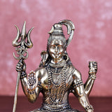 White Whale Superfine Brass Lord Shiva Statue shiv Idol Home Decor Figurine