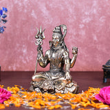 White Whale Superfine Brass Lord Shiva Statue shiv Idol Home Decor Figurine