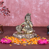 White Whale Superfine Little Krishna Idol India Hind Hindu God Brass Sculpture Makhan Krishna Statue Decor Gift