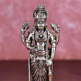 White Whale Superfine Brass Hindu God Lord Vishnu Bhagwan Lord Vishnu Idol Statue Murti