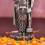 White Whale Superfine Brass Hindu God Lord Vishnu Bhagwan Lord Vishnu Idol Statue Murti