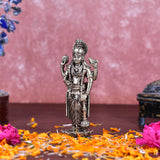 White Whale Superfine Brass Hindu God Lord Vishnu Bhagwan Lord Vishnu Idol Statue Murti