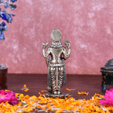White Whale Superfine Brass Hindu God Lord Vishnu Bhagwan Lord Vishnu Idol Statue Murti
