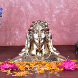 White Whale Superfine Lord Adiyogi Shiva Statue Idol for Mahadev Murti | Car Dashboard | Pooja & Gift | Home Decor | Office | Table Decor