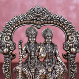White Whale Superfine Lord Vishnu with Lakshmi Rest Upon Shesha Naag Brass Statue Religious Strength Sculpture Idol