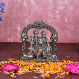 White Whale Superfine Lord Vishnu with Lakshmi Rest Upon Shesha Naag Brass Statue Religious Strength Sculpture Idol