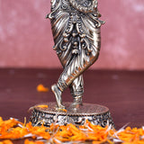 White Whale Superfine Brass Hindu God Lord Krishna Bhagwan Lord Krishna Idol Statue Murti