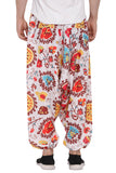 Whitewhale Men's Cotton Solid Harem Pants Yoga Trousers Hippie Pant