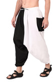 Whitewhale Men Women Cotton Summer Loose Baggy Hippie Boho Gypsy Harem Pants