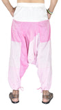 Whitewhale Men Women Cotton Summer Loose Baggy Hippie Boho Gypsy Harem Pants