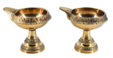 White Whale Diya for Pooja Made of Pure Brass - Kuber Diya Diwali Decoration