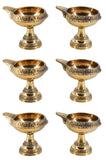 White Whale Diya for Pooja Made of Pure Brass - Kuber Diya Diwali Decoration