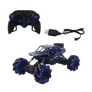 White Whale RC Rock Crawler Drift Climbing Remote Controlled Monster Truck, Four Wheel Drive, 118 Scale 2.4 Ghz