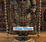 White Whale Brass Satyarupine Tirupati Balaji (Truth of the Universe- Lord Vishnu)