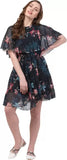 WhiteWhale Dresses for Women Regular Women's  Fit and Flare Front Slit Dress
