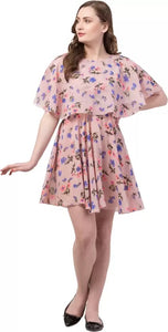 WhiteWhale Dresses for Women Regular Women's  Fit and Flare Front Slit Dress