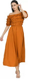 WhiteWhale Dresses for Women Regular Women's  Fit and Flare Dress