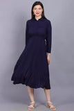 WhiteWhale Dresses for Women Regular Women's Fit & Flare Stylish Comfitable Dress.