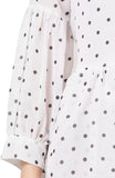 WhiteWhale Dresses for Women Regular Women's Fit & Flare Polka Print Layered Dress.