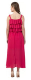 WhiteWhale Dresses for Women Regular Women's Causual Stylish Shoulder Strap Dress.