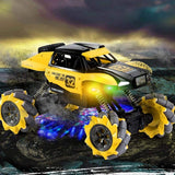 White Whale RC DRIFT CARS RADIO REMOTE CONTROL 360°ROTATION STUNT RACING TRUCK 2.4GHZ YELLOW