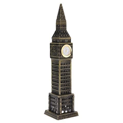 White Whale Big Ben Tower SHOWPIECE Decorative and Home Decoration Item (7 INCH)