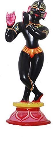 White Whale Brass God Lord Krishna Bhagwan Lord Krishna Idol Statue Murti