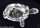 White Whale Crystal Turtle Tortoise for Feng Shui and vastu - Best Gift for Career and Luck