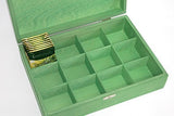 Whitewhale Tea Box Storage Natural Tea Chest Tea Bag Holder