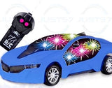 Fast Modern Remote Control Car with 3D Light Control Car Racing Car Sports Car Remote car for Kids Boys & Girls (Multi Color & Multi Design) Assorted