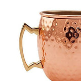 White Whale Handmade 100% Pure copper hammered Moscow Mule mugs