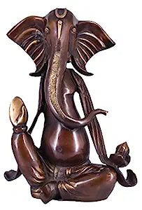 White Whale Lord Ganesh Idols Handmade Hindu God Ganesha Statue Blessing Ganpati Sculpture Home Decor
